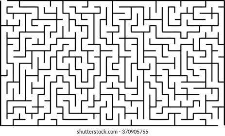 Labyrinth of medium complexity