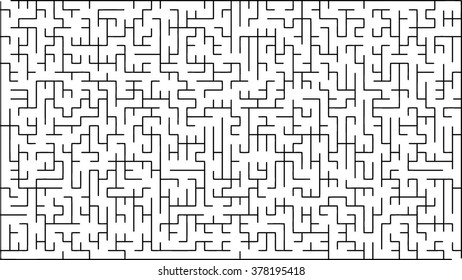 Labyrinth of medium complexity