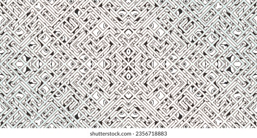 labyrinth pattern background, batik motif, simple and modern attractive