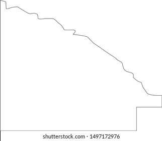 lac qui parle county map in state of minnesota