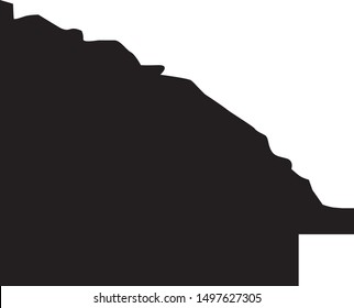 lac qui parle county map in state of minnesota