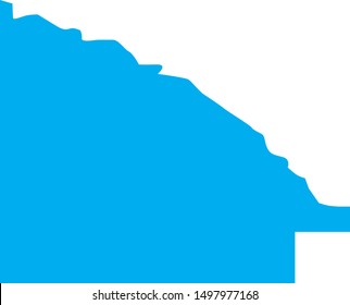 lac qui parle county map in state of minnesota