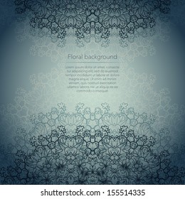 Lace abstract background. Template for text. 