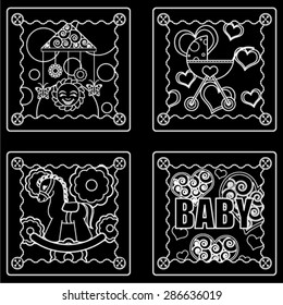 Lace Baby Girl Blocks Collection