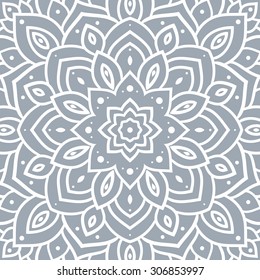 Lace background. Beautiful Mandala. Vector illustration.