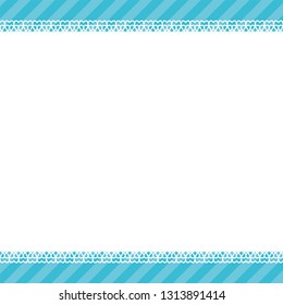 Lace background material (blue)