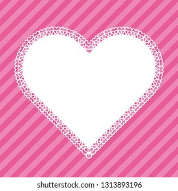 Lace background material (pink)