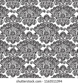 lace background, ornamental flowers. Vector texture. lace pattern with flowers. Infinitely wallpaper, decoration for your design, lingerie and jewelry. Your invitation cards, wallpaper.