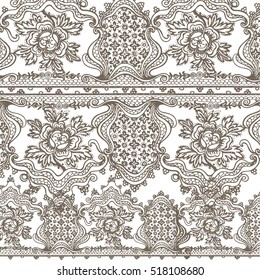 Lace background, ornamental flowers. Vector texture design, lingerie and jewelry. Your invitation cards, wallpaper.