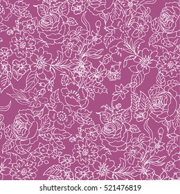 Lace background, ornamental flowers. Vector texture design, lingerie and jewelry. Your invitation cards, wallpaper.