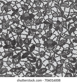 Lace background, ornamental flowers. Vector texture design, lingerie and jewelry. Your invitation cards, wallpaper.