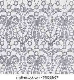 Lace background, ornamental flowers. Vector texture design, lingerie and jewelry. Your invitation cards, wallpaper.