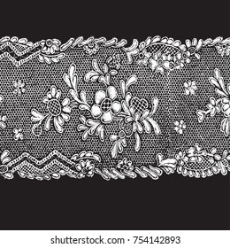 Lace background, ornamental flowers. Vector texture design, lingerie and jewelry. Your invitation cards, wallpaper.