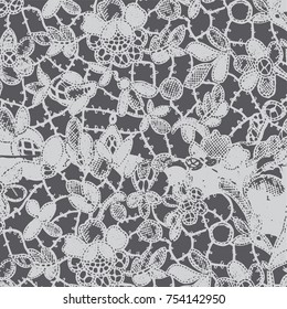 Lace background, ornamental flowers. Vector texture design, lingerie and jewelry. Your invitation cards, wallpaper.