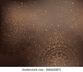 lace background with sparkle and blur