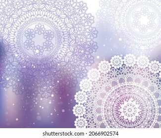 lace background with sparkle and blur