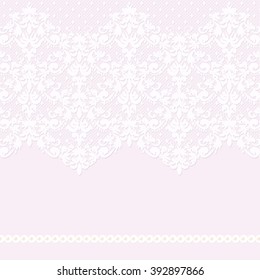 Lace Background Of A Vintage Style