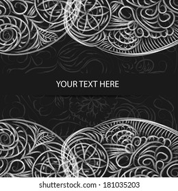 lace background for your text