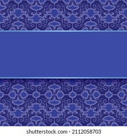 Lace background-template, ornamental fabric, very peri floral pattern, vector illustration 10eps