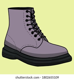 Lace up boots Classic fashion boot high top