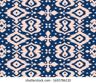 Borde de encaje.Patrón transparente. Impresión shibori de tinte vectorial con rayas y chevron. Tinta texturada de fondo japonesa. Tejido étnico. Moda bohemia. Creativo africano. Alfombra de Damasco. 