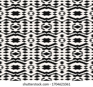 Borde de encaje. Patrón transparente. Impresión shibori de tinte vectorial con rayas y chevron. Tinta texturada de fondo japonesa. Tejido étnico. Moda bohemia. Creativo africano. Alfombra de Damasco. 