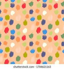 Lace border. Ikat seamless pattern. Vector tie dye shibori print with stripes and chevron. Ink textured japanese background. Ethnic fabric. Bohemian fashion. African creative. Damask rug. 