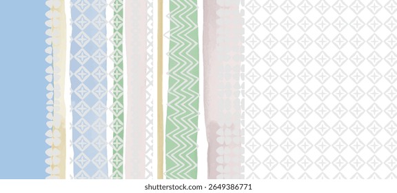 Lace border patterns vector set. Fashion cloth edge ornaments isolated. Lacework strip edging. Slavic ethnic patterns. Wedding dress trim ornaments. Delicate tapes. Craft elements.
