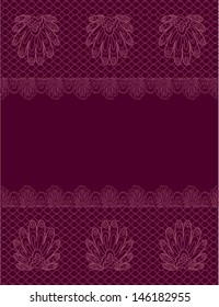  lace border with place for your text