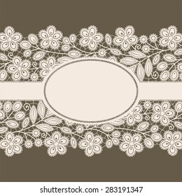 Lace card.
