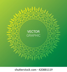 lace circle background