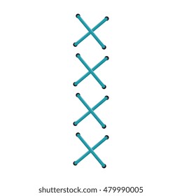 lace cross tape