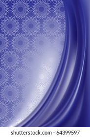 Lace dark blue background
