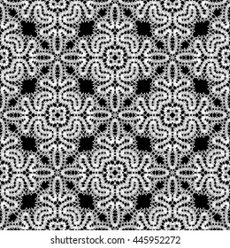 Lace / Doily, hand made cutout, wedding decor, design element, vector illustration