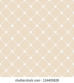  lace dotted bridal white veil seamless pattern on net background