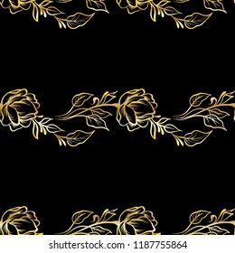 Lace elegant vintage floral pattern with flowers