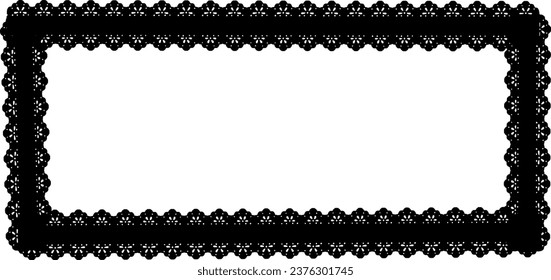 lace fabric pattern frame, background with lace fabric pattern frame, lace fabric pattern frame.