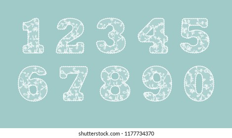 lace figures, set