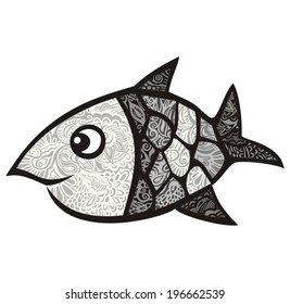 Lace fish icon.