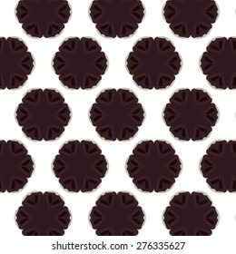 Lace  floral colorful ethnic ornament  seamless pattern flower