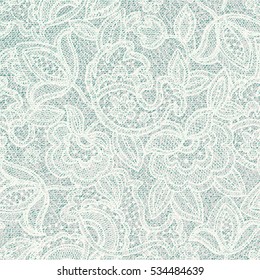 Lace floral pattern. Light contour backdrop for web, cards, wrapping paper