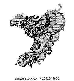 lace flower element