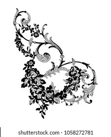 lace flower element