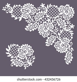 Lace Frame. Clip Art.