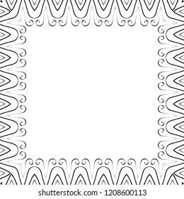 Lace frame. Decorative element for your design.