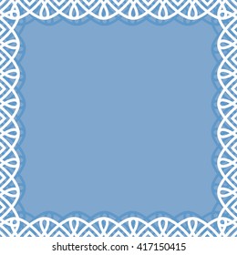 Lace frame for your text or for your photo.