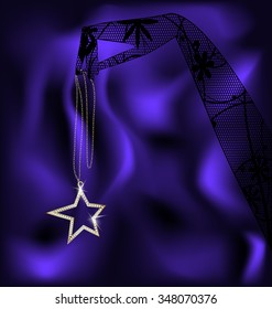 lace hand and pendanr star