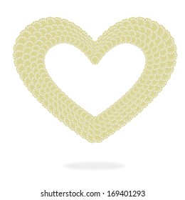Lace heart