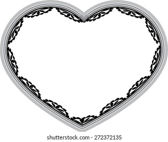 lace with heart shape
