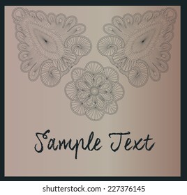 Lace Invitation Card